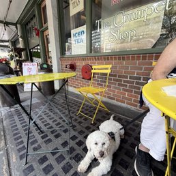 Outside seating Outside seating