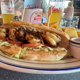 Shrimp po boy Shrimp po boy