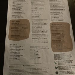 Avenue Bar & Lounge - Menu