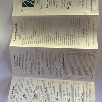 ABC Mandarin - Menu - Chinese Near Me - Roy, Utah