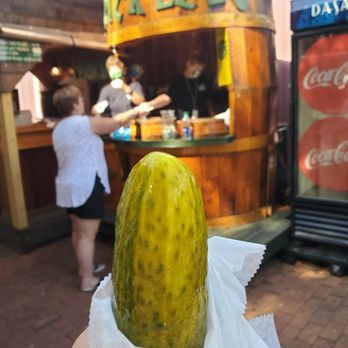 The Big E - Fresh dill pickle from the craft common - Stadiums & Arenas Near Me - West Springfield, Massachusetts