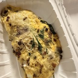 Spinach Omelette