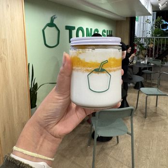 Tong Sui - T14 Mango Mochi Coconut Pudding - Bubble Tea Near Me - Palo Alto, California Tong Sui - T14 Mango Mochi Coconut Pudding - Bubble Tea Near Me - Palo Alto, California