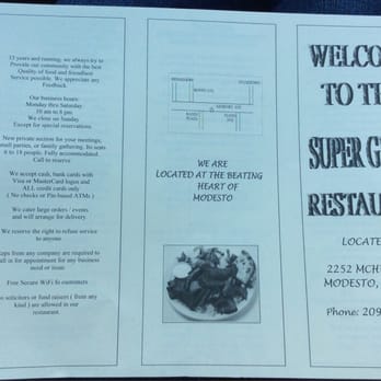 Super Gyros - Menu 2-7-15 - Middle Eastern Near Me - Modesto, California