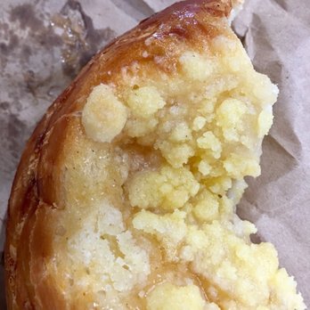 CroBean - This is all that is left of the wonderful Apple danish croissant.... - Coffee & Tea Near Me - Alpine, California