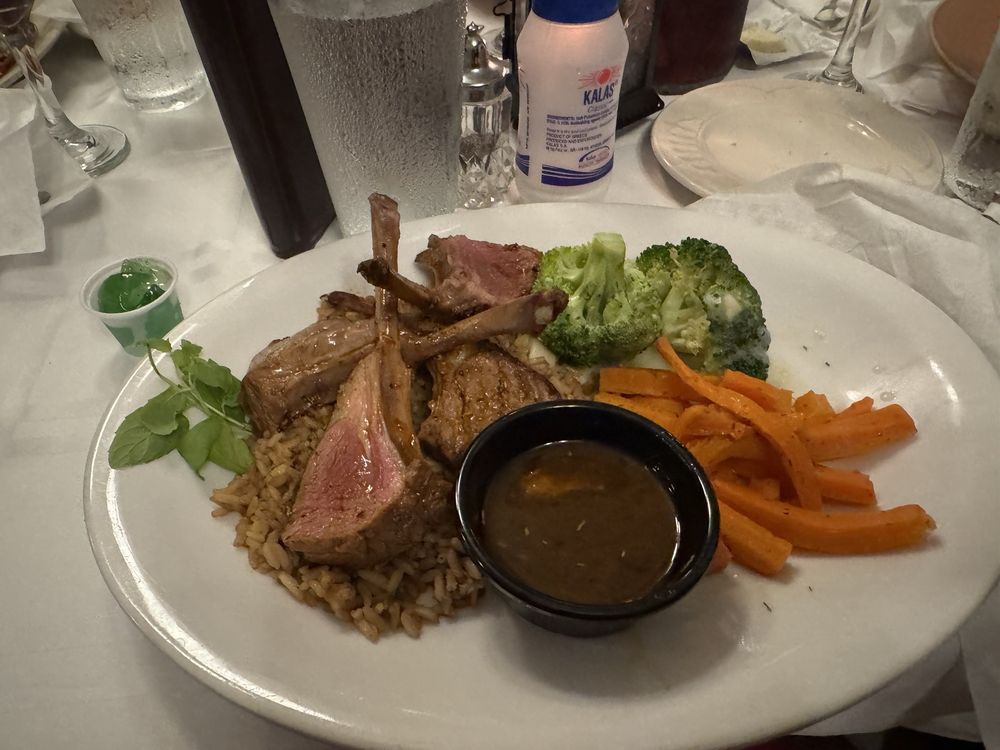 Food from Giulio's Greek & Italian Restaurant