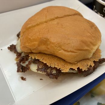 The Kroft - French onion smash burger (cut in half by my request). - Sandwiches Near Me - Anaheim, California The Kroft - French onion smash burger (cut in half by my request). - Sandwiches Near Me - Anaheim, California