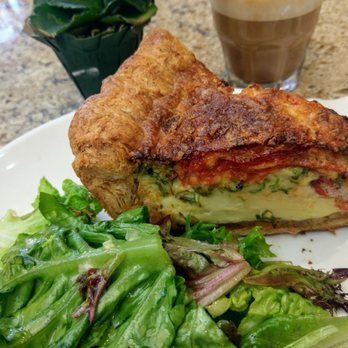 Floriole Cafe & Bakery - Quiche - comes with side salad! - Bakeries Near Me - Chicago, Illinois Floriole Cafe & Bakery - Quiche - comes with side salad! - Bakeries Near Me - Chicago, Illinois