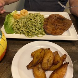 Picchu - Plantains and Tallarin Saltado with Carne