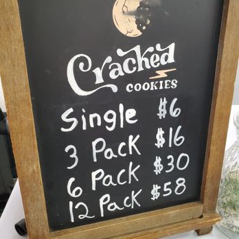 Cracked Cookies - Food stand at Collective Mega Market in Santa Cruz - Bakeries Near Me - Santa Cruz, California