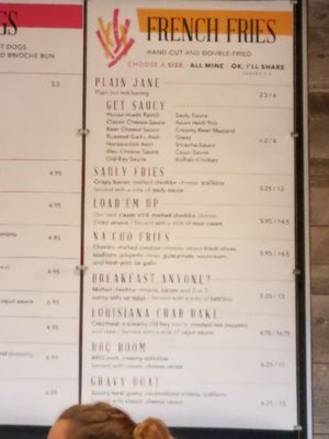 Menu photo 3 Sauly Boy's State College, PA