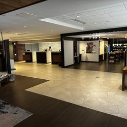 Omaha Marriott - Newly renovated lobby, front desk and convenience store