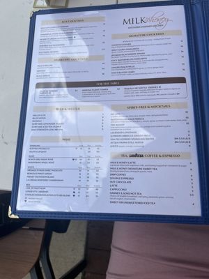 Menu photo 6 Milk & Honey Chantilly, VA