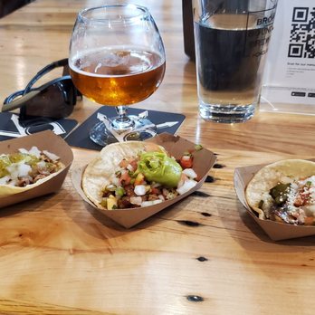 Kalihi Beer - An assortment of their tacos. - Brewpubs Near Me - Honolulu, Hawaii
