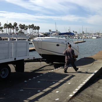 Seamark - Ruben's guys putting me back in the drink. - Boat Repair Near Me - Marina del Rey, California