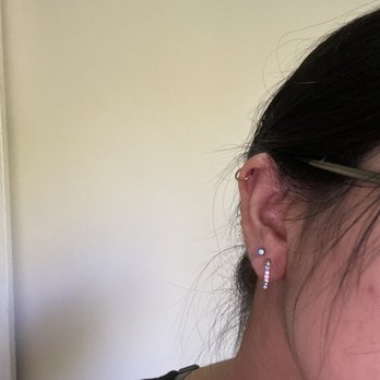 The Piercing Shop - Lobe piercing - Piercing Near Me - Orange, California
