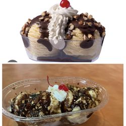 Braum's - Definitely a huge difference between what is advertised in what year. And this was served by the manager.