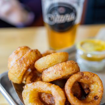 The Stand - Onion Rings ($5/small) - New American Near Me - Santa Clara, California The Stand - Onion Rings ($5/small) - New American Near Me - Santa Clara, California
