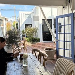 Wild Strawberry Cafe - Interior and exterior decor.