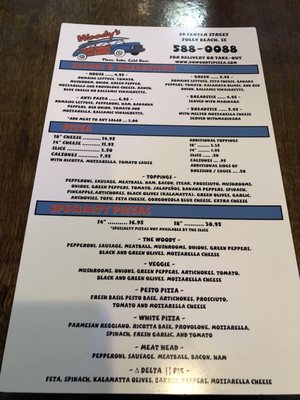 Menu photo 6 Woody's Pizza Folly Beach, SC Menu photo 6 Woody's Pizza Folly Beach, SC