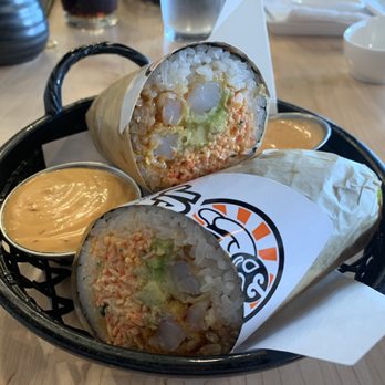 Jaku North - A sushi burrito!!! So good!!!! - Sushi Bars Near Me - Grand Rapids, Michigan Jaku North - A sushi burrito!!! So good!!!! - Sushi Bars Near Me - Grand Rapids, Michigan
