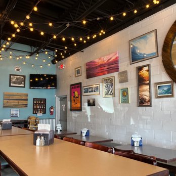 Pelon's Baja Grill - a dining area with tables and chairs - Mexican Near Me - Norfolk, Virginia