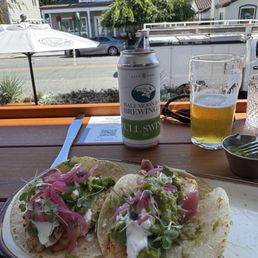Delicious tacos, great beer!