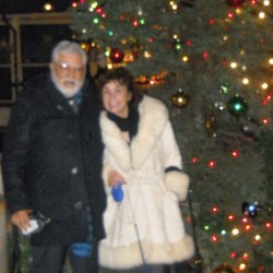 Aurelia's Boutique - Aurelia and Tony celebrating Christmas in Carmel