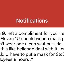 The manager suggesting a child with special needs to wait outside with the local tweakers?