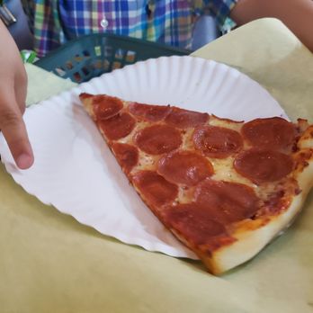 The Station Cafe - Pepperoni Pizza slice - Salad Near Me - San Antonio, Texas The Station Cafe - Pepperoni Pizza slice - Salad Near Me - San Antonio, Texas