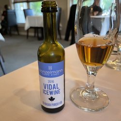 Ginger Restaurant - Ice wine!