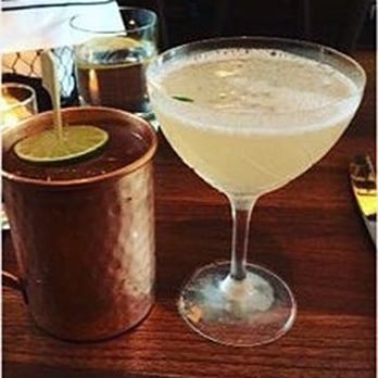 Sofia - Moscow mule & Seductress (I think it's a martini) delicious - Steakhouses Near Me - Englewood, New Jersey