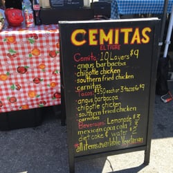 Cemitas El Tigre - Menu
