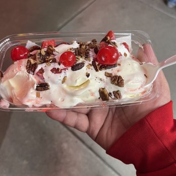 Andy's Frozen Custard - Andy's banana split!! - Ice Cream & Frozen Yogurt Near Me - Branson, Missouri Andy's Frozen Custard - Andy's banana split!! - Ice Cream & Frozen Yogurt Near Me - Branson, Missouri