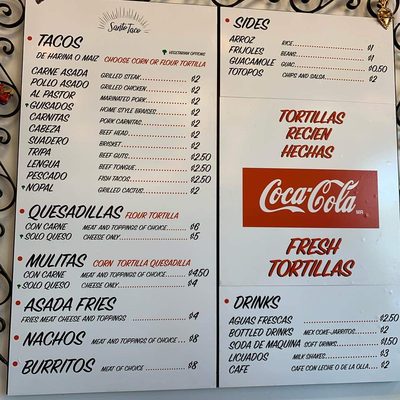 Menu photo 8 Santo Taco Salt Lake City, UT