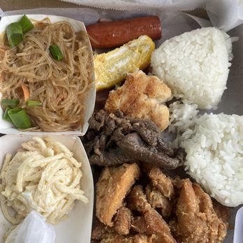 DJ'S BOX LUNCH - Regular box lunch! Everything was Mayjah! - Japanese Near Me - Lihue, Hawaii