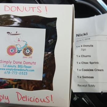 Simply Done Donuts - Food Trucks Near Me - Dunwoody, Georgia Simply Done Donuts - Food Trucks Near Me - Dunwoody, Georgia