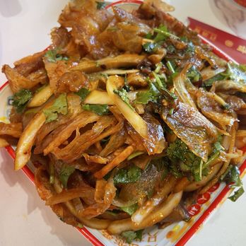 Li's Knife Cut Noodle - A13. Spicy Beef Tendon And Marinated Beef A13. - Noodles Near Me - San Mateo, California