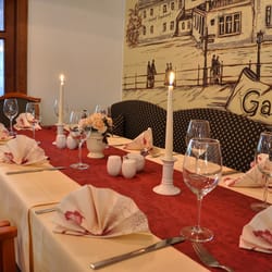 Gasthof Alt Engelsdorf - Tischdekoration
