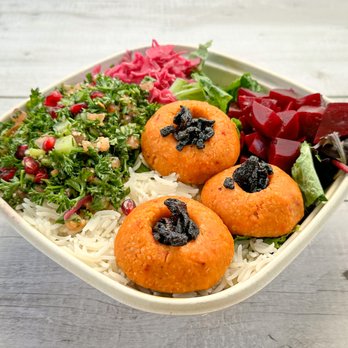 Sumac - Red Lentil Half & Half Bowl - Mediterranean Near Me - San Francisco, California