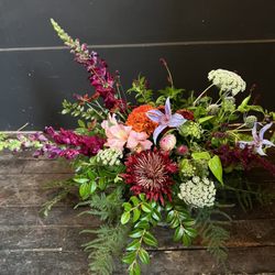 Flowers by Nature - The Hubbard Collection : Arrangements filled with the most luscious shades of pinks and purples.