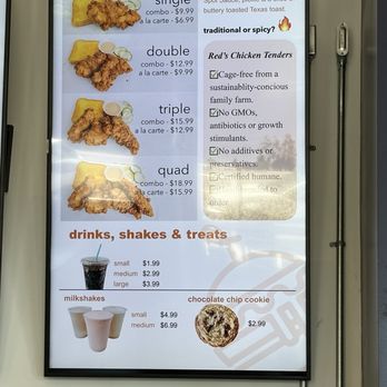 Hit the Spot - Chicken tender menu - Burgers Near Me - Portland, Oregon