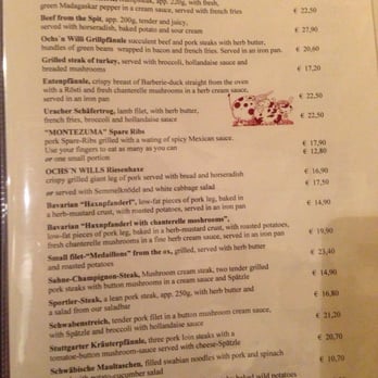 Ochs'n Willi - Bavarian Near Me - Stuttgart, BW Ochs'n Willi - Bavarian Near Me - Stuttgart, BW