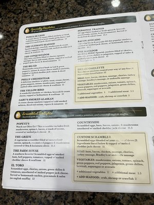 Menu photo 4 The Egg Cafe & Eatery Tallahassee, FL