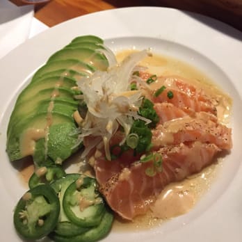 Sushi Town - Tataki salmon! $8.99 but so good! - Japanese Near Me - Costa Mesa, California
