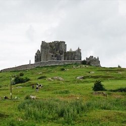 Hore Abbey - View of Rock of Cashel