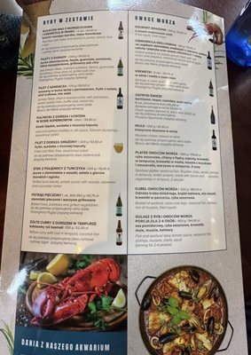 Menu photo 2 Tawenna Ortowska Gdynia, PM