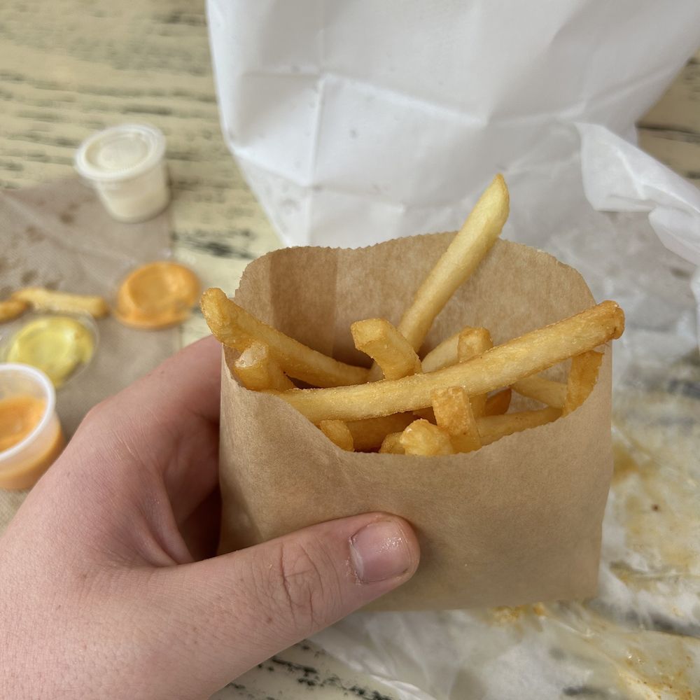 Red Light Chicken - Truffle 'shoestring' (not) fries: if you've been to Steak n Shake, you'd understand. - Chicken Shop Near Me - Chicago, Illinois
