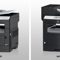 MBS Business Systems - New Konica Minolta bizhub printers with Mobile Printing and MAC compatible. 
Contact us for a quote