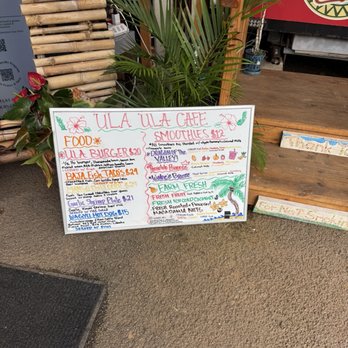 Ula Ula Cafe - Seafood Near Me - Wailuku, Hawaii
